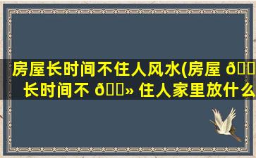 房屋长时间不住人风水(房屋 🐅 长时间不 🌻 住人家里放什么去除)